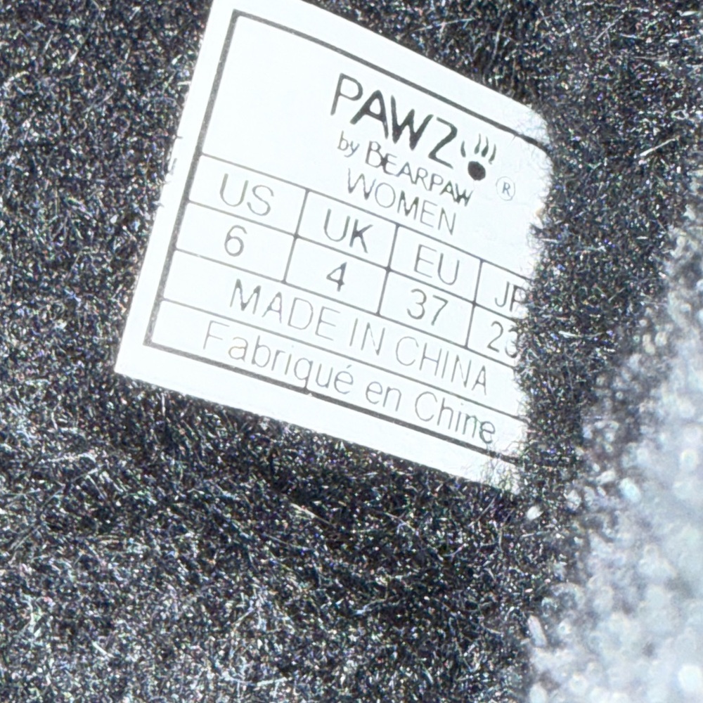 BearPaw Women's Charcoal Footwear